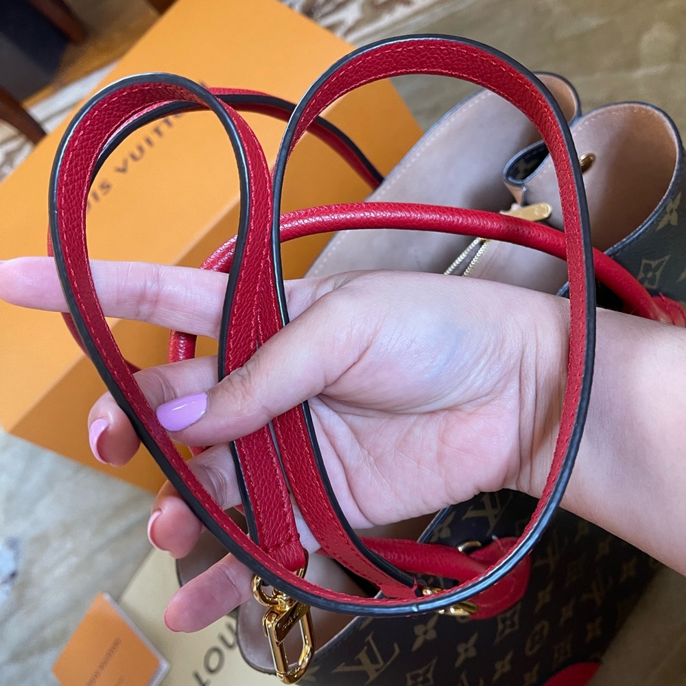 Authentic Louis Vuitton Flandrin Tote Two Way Bag